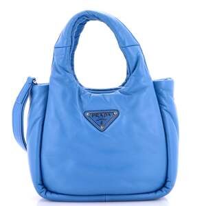 Prada Padded Soft Tote Leather Mini #255143P13B